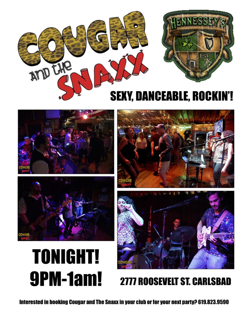 Cougar and The Snaxx at Hennessey's